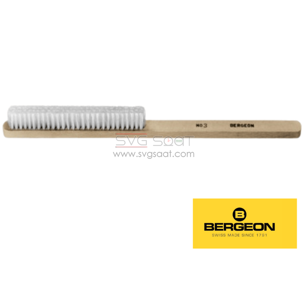 Bergeon 6377-0 Ahşap Saplı Kıl Fırça