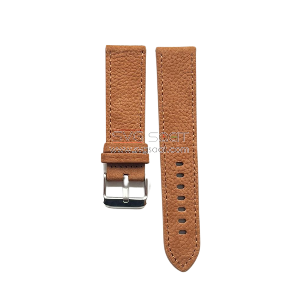 R4138S Roder Deri Kayış - Taba - 22MM