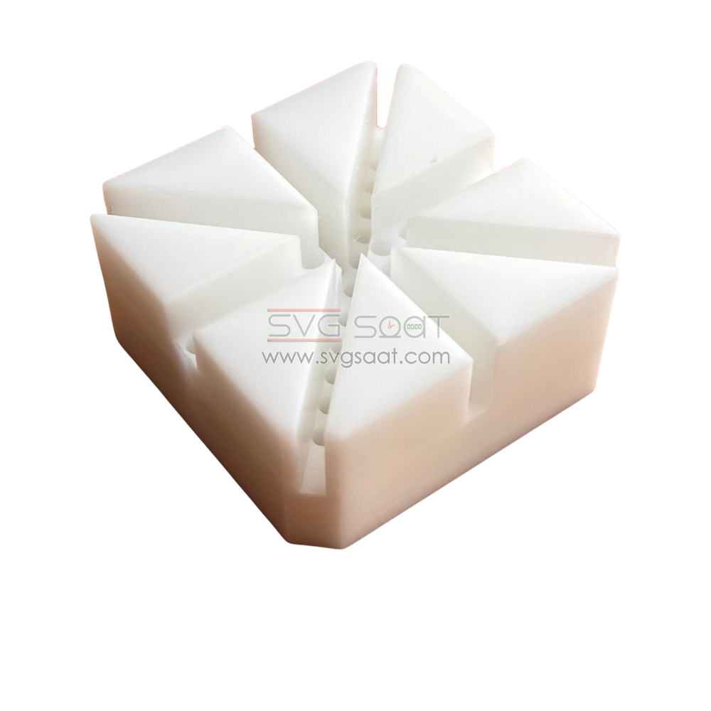 T10-DTL-0331 Sert Plastik Sehpa