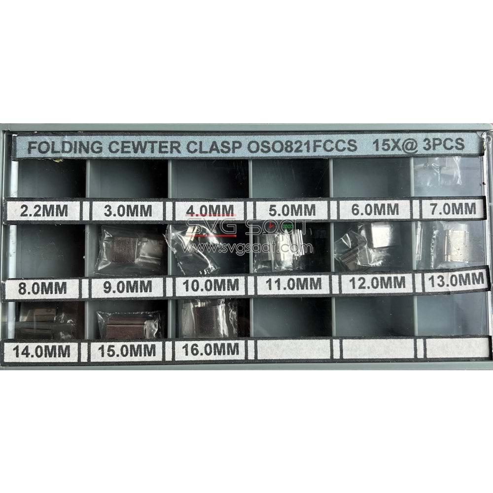 OSO-821-DSBS Ara Kilit Set - Gümüş