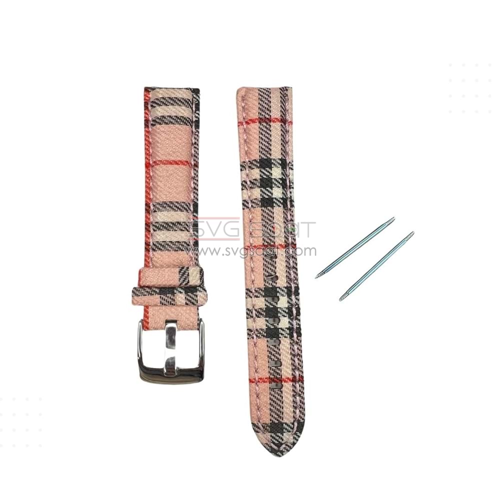 T1001S Roder Tekstil Kordon - Pembe - 20X18MM