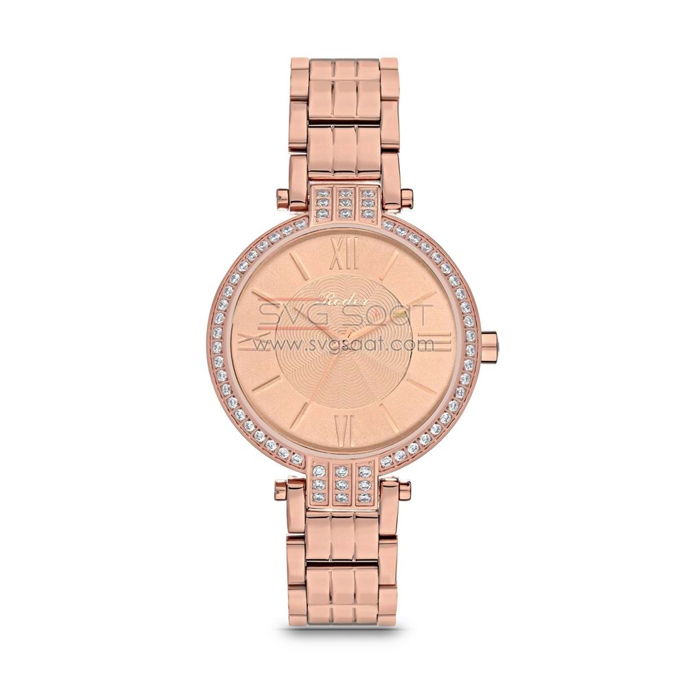 Roder 7220 Rosegold Klasik Bayan Kol Saati - Rose Gold