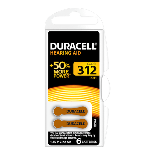 Duracell 312 İşitme Cihazı Pili