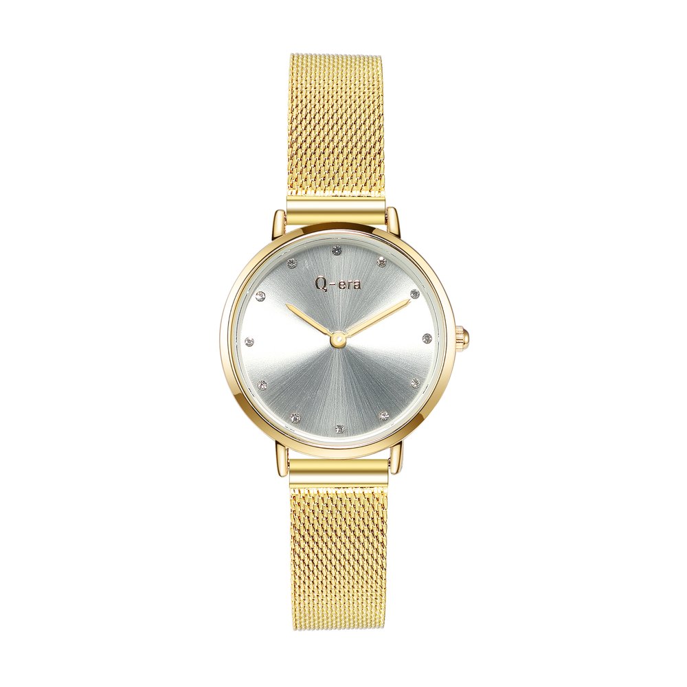Q-era 2803-29 Klasik Bayan Saati-gold