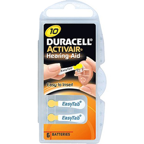 Duracell 10 İşitme Cihazı Pili
