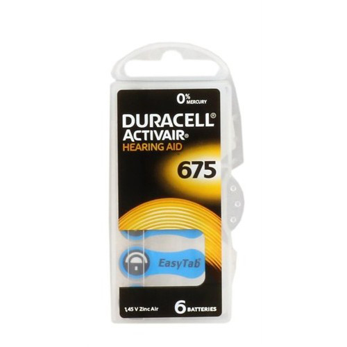 Duracell 675 İşitme Cihazı Pili