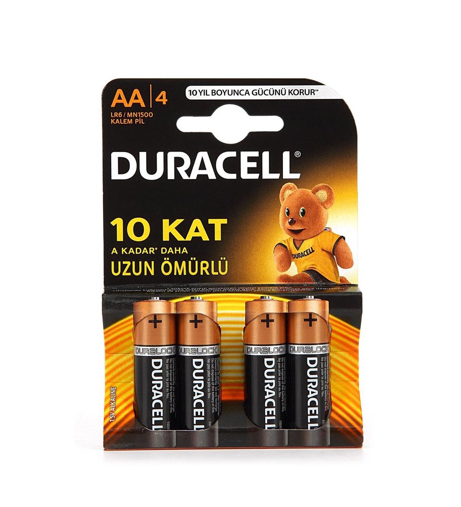 Duracell Kalem Pil 4 LÜ ( Adet Fiyat )