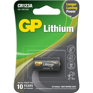 GP CR123A Alkaline pil