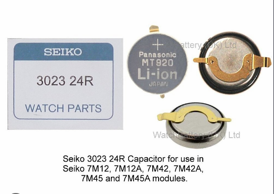 Seıko 3023-24R Şarjlı Pil
