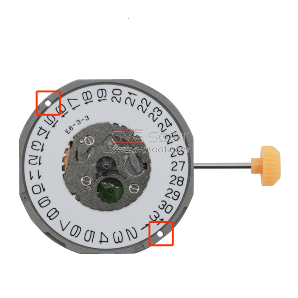 Miyota 1M15-3D Saat Makinası - İadesiz