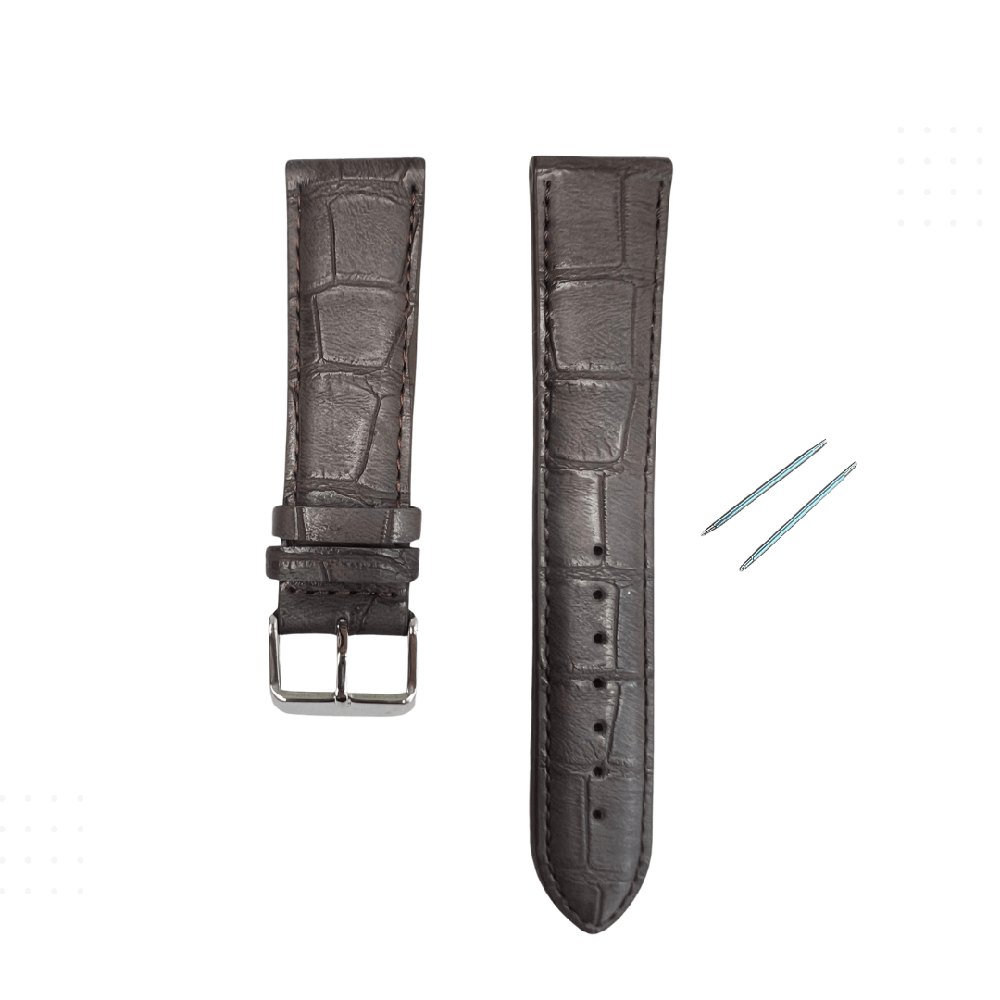 RS2004S Cabor Deri Kayış - 26 × 22 MM - Kahverengi